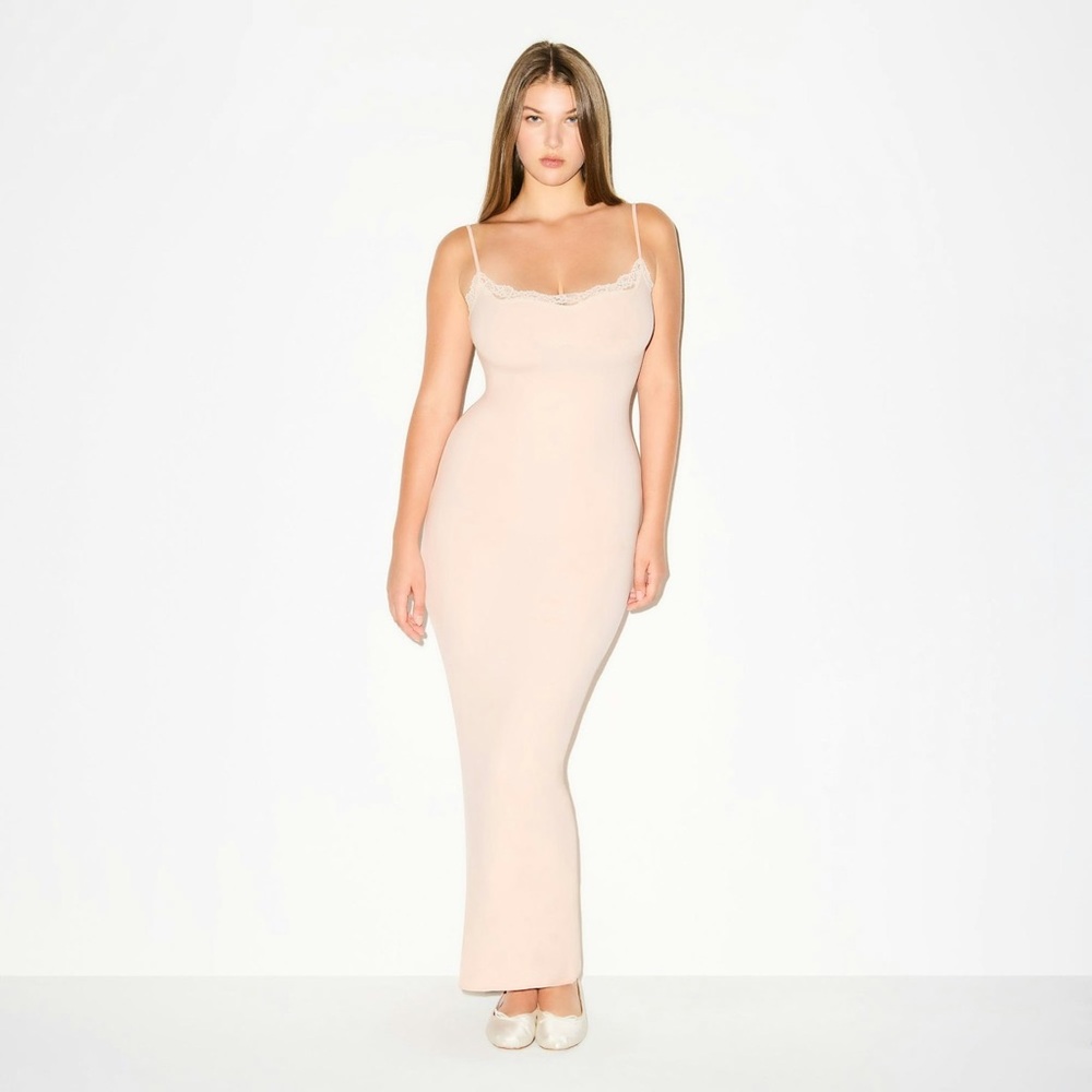 SKIMS NUDE Maxi Dress